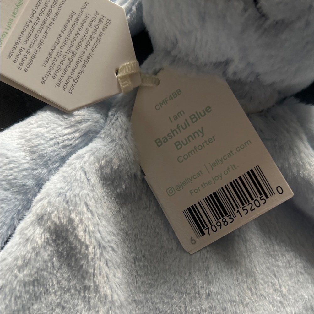 Jellycat bashful blue bunny and Amuseable moon musical pull Set - Picture 5 of 9